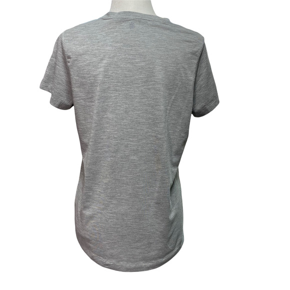 ATHLETA | sz S Women's Gray Born To Rise Graphic Short Sleeve Tee # 417790 - Picture 7 of 8